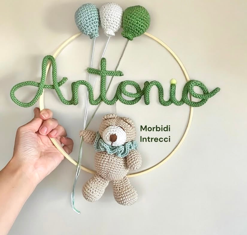 Coccarda Orso Classic 1 nome