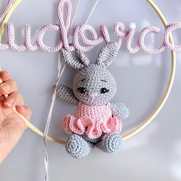 Coccarda Coniglietta 1 nome