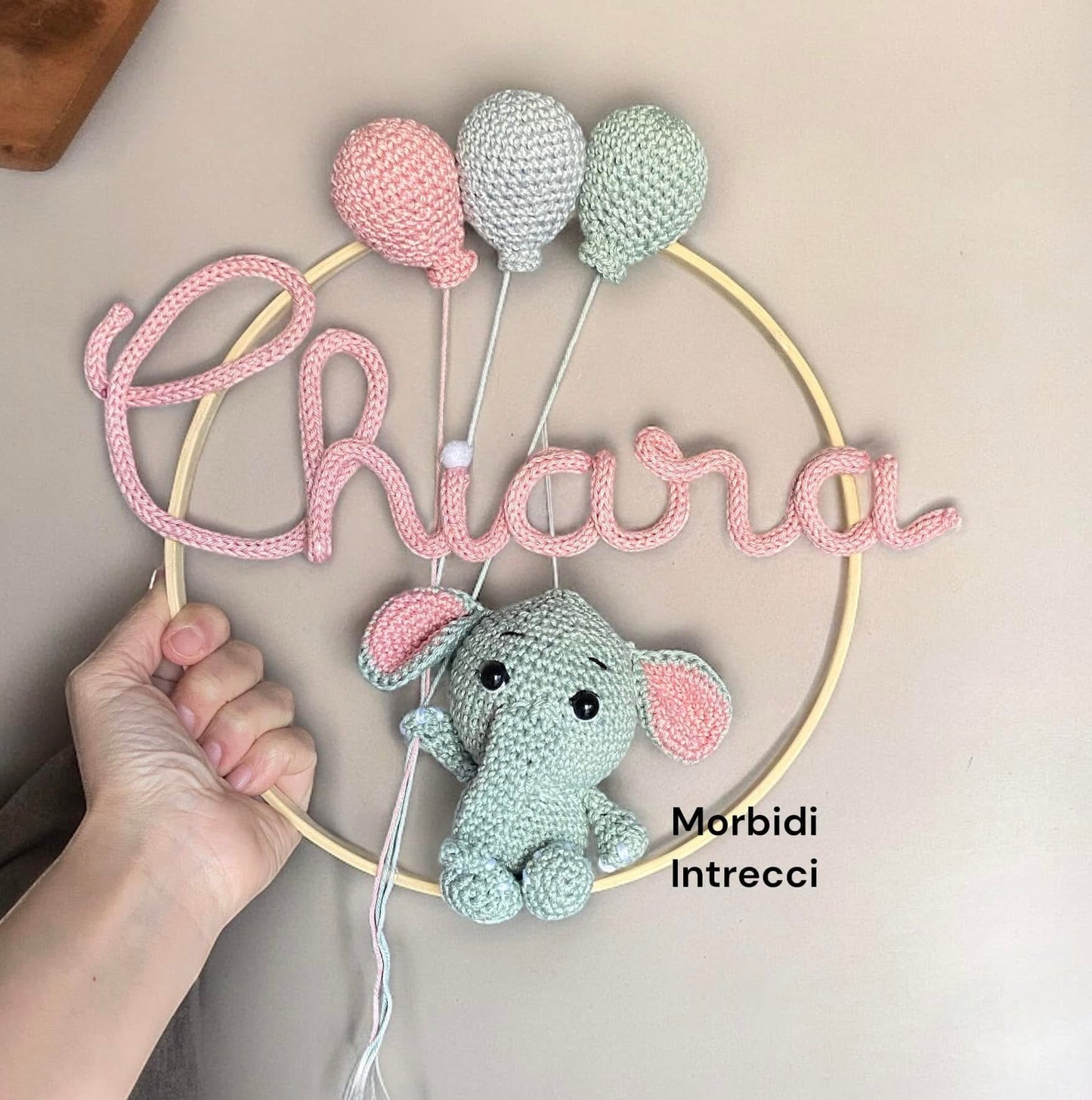 Coccarda Elefante 1 nome