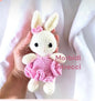 Coniglietta portachiavi